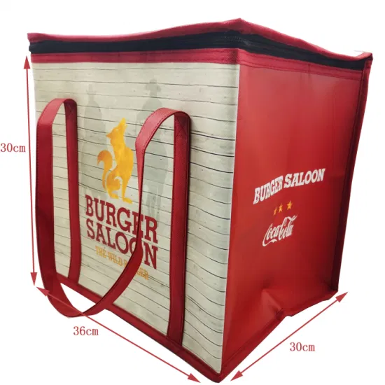 Werbeartikel Kühltasche für 6 Dosen Eis für Kinder, individuell bedruckte Kühltasche für Lebensmittel, klein, nicht